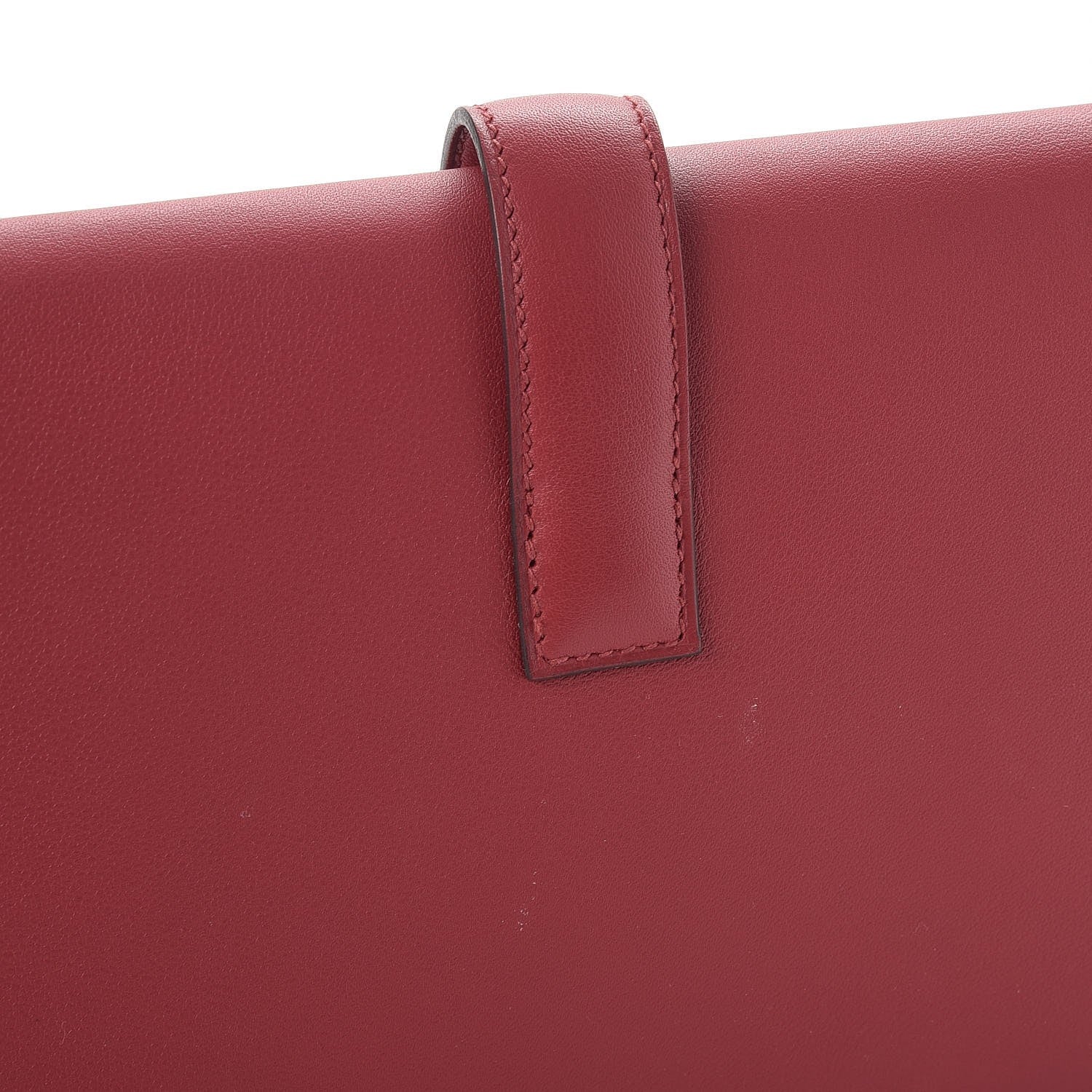 Hermes Swift Jige Elan 29 Clutch Rouge Grenat 8 of 8