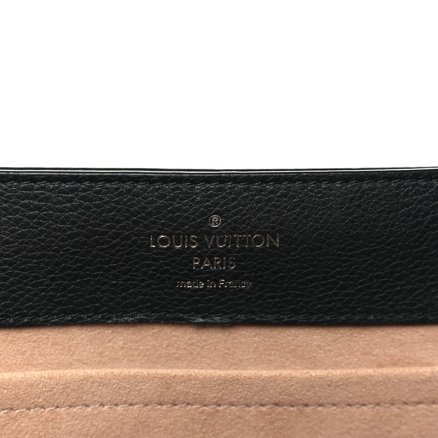Louis Vuitton Calfskin Lockme Ever BB Black 7 of 12