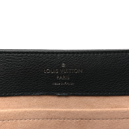 Louis Vuitton Calfskin Lockme Ever BB Black 7 of 12