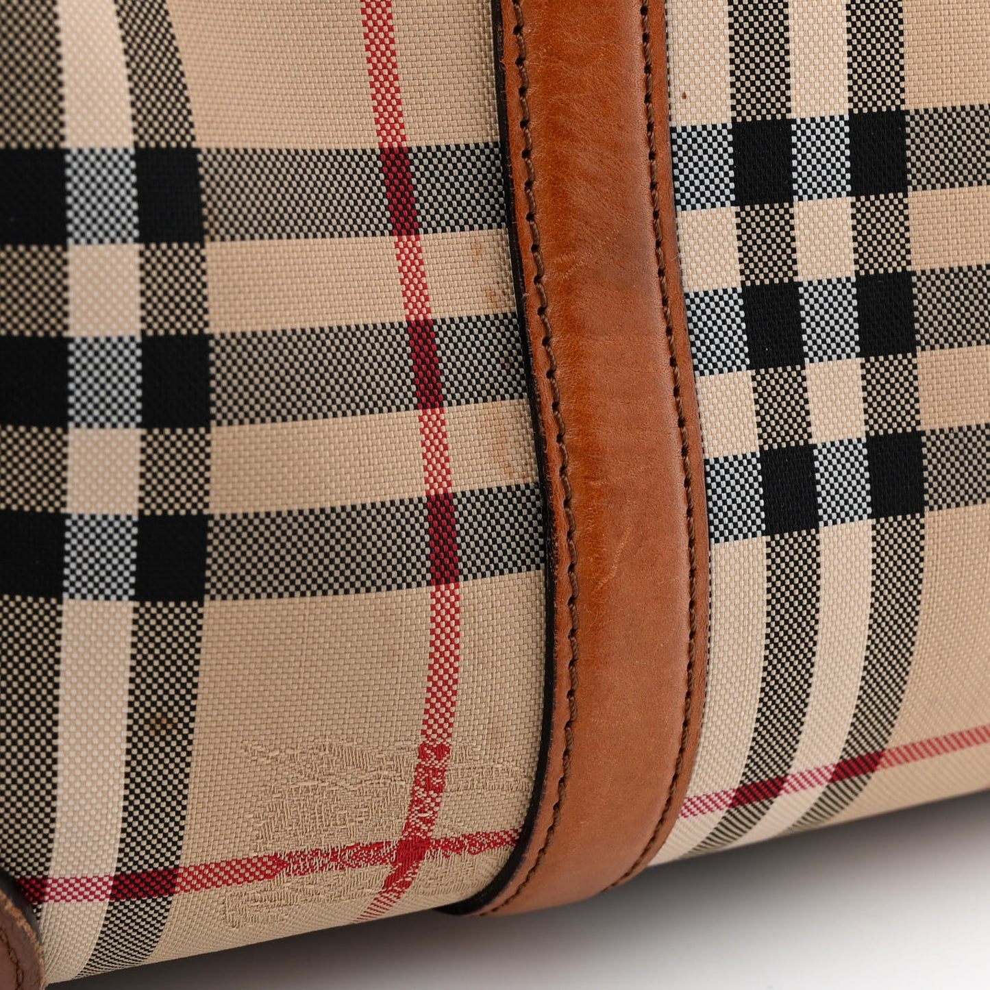 Horseferry Check Medium Alchester Bowling Bag Tan