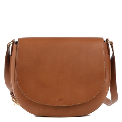 Celine Natural Calfskin Trotteur Messenger Tan 1 of 10
