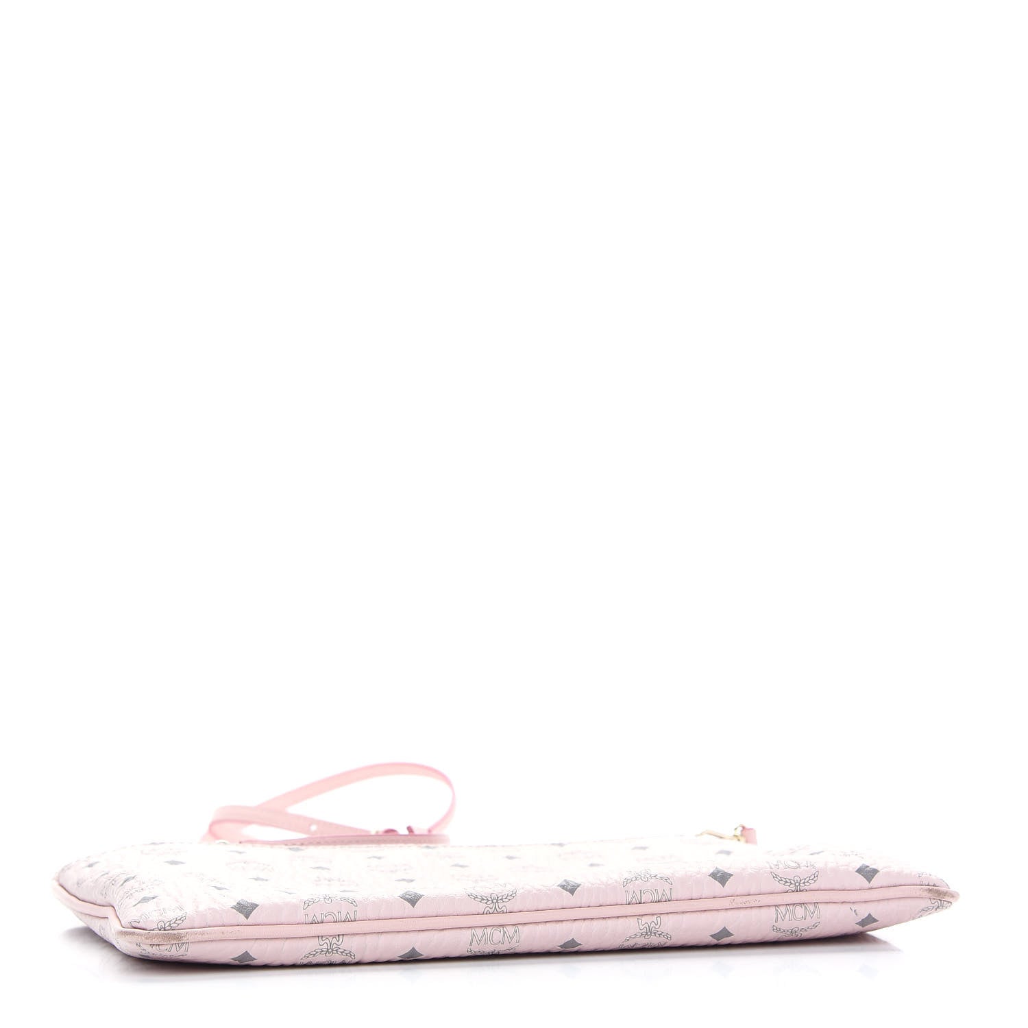 MCM Visetos Medium Crossbody Pouch Soft Pink 4 of 8
