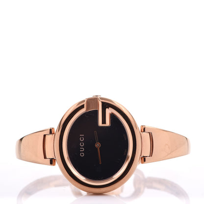 Gucci Stainless Steel 36mm Guccissima Quartz Watch Black 3 of 7