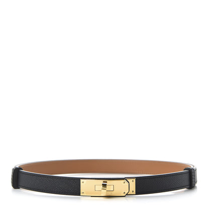 Hermes Epsom Kelly Belt Black 1 of 5