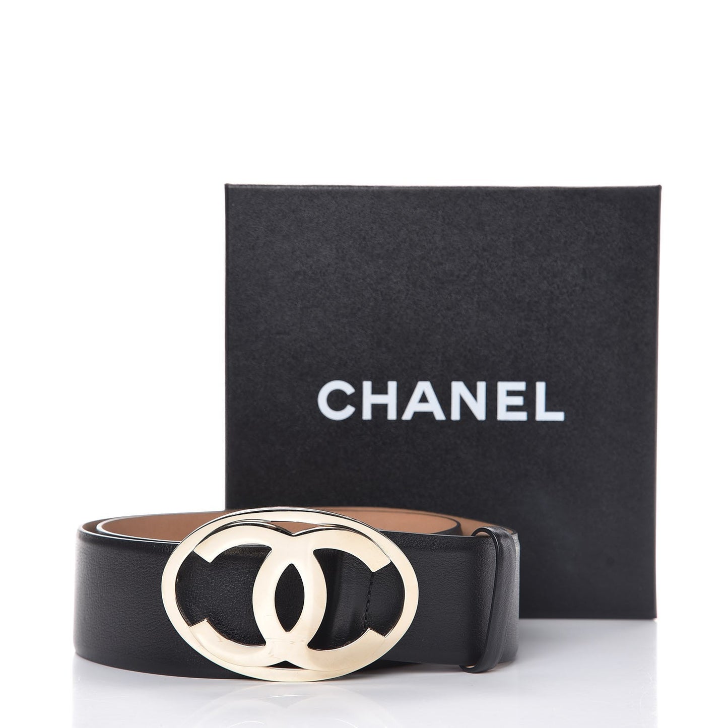 Calfskin CC Belt 80 32 Black