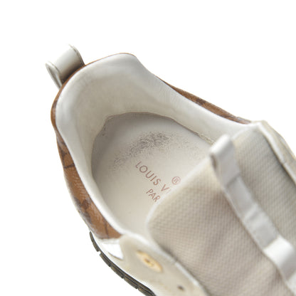 Louis Vuitton Suede Reverse Monogram Run Away Sneakers 37 White 23 of 24