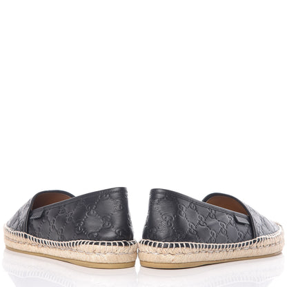 Gucci Guccissima Signature Espadrilles 41.5 Black 6 of 12