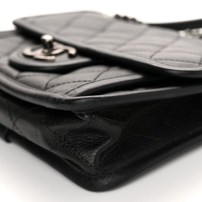 Chanel Calfskin Quilted Mini French Riviera Flap Black 10 of 10