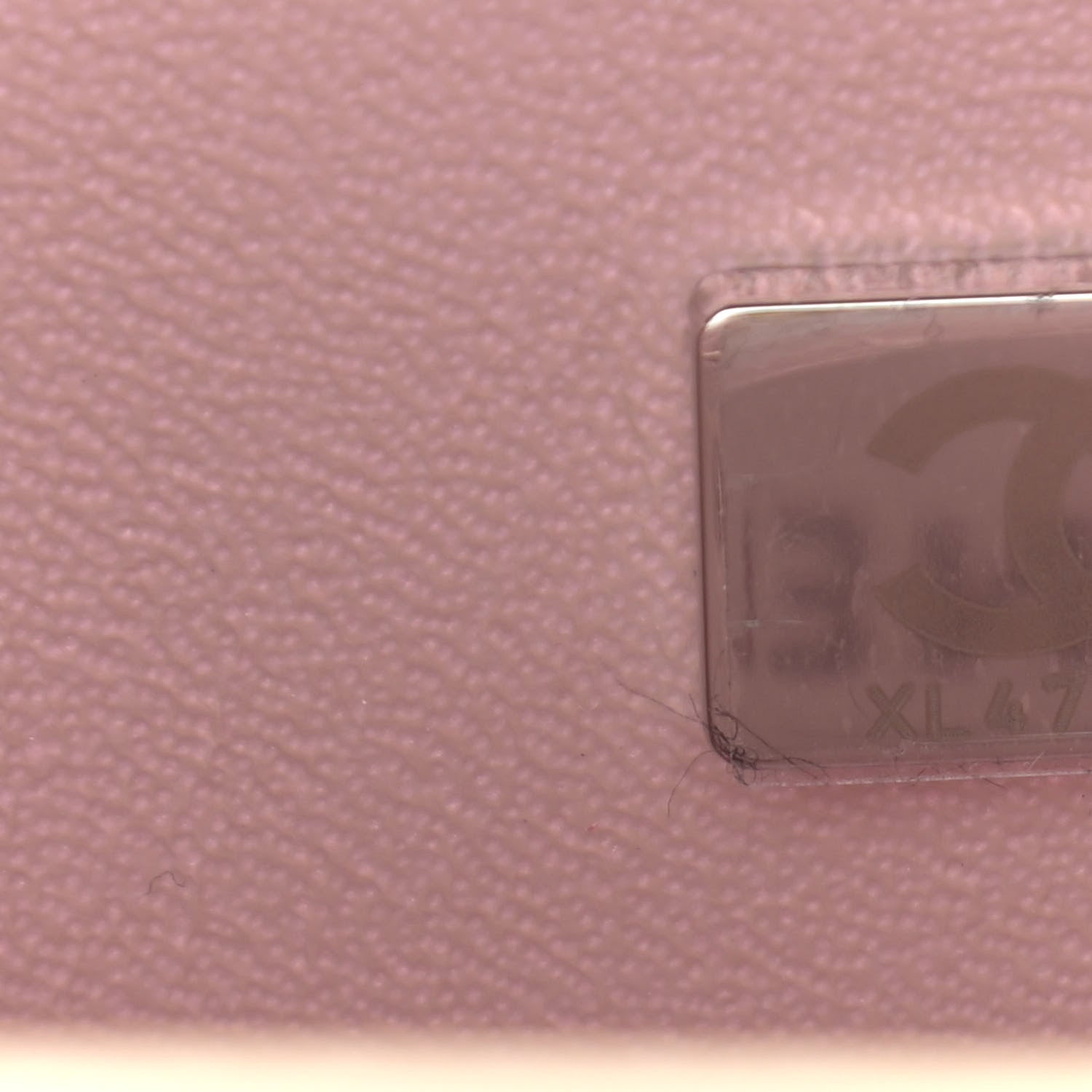 Chanel Iridescent Calfskin Quilted Mini Rectangular Flap Pink 7 of 11