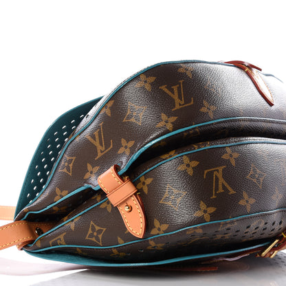 Louis Vuitton Monogram SC Flore Saumur Teal 5 of 11