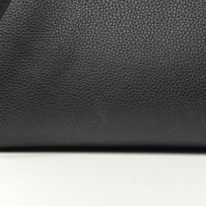 Louis Vuitton Calfskin Studded City Steamer MM Black 10 of 15