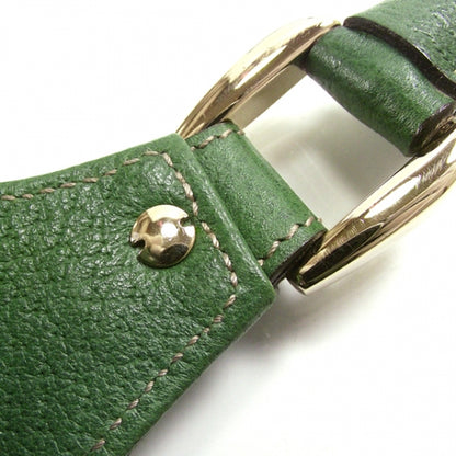 Gucci Leather Medium Bardot Green 11 of 12