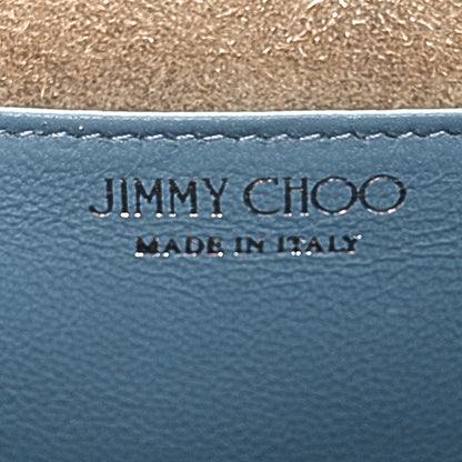 Jimmy Choo Glitter Clutch With Chain Bubblegum Mix 6 of 10