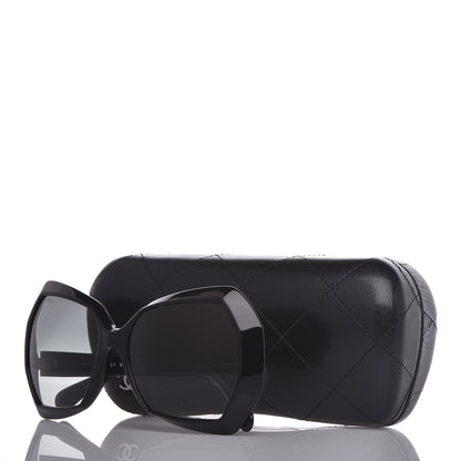Chanel Acetate Oversized Sunglasses 5365 Black 7 of 7