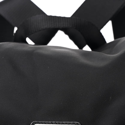 Prada Tessuto Nylon Saffiano Medium Backpack Black 8 of 13
