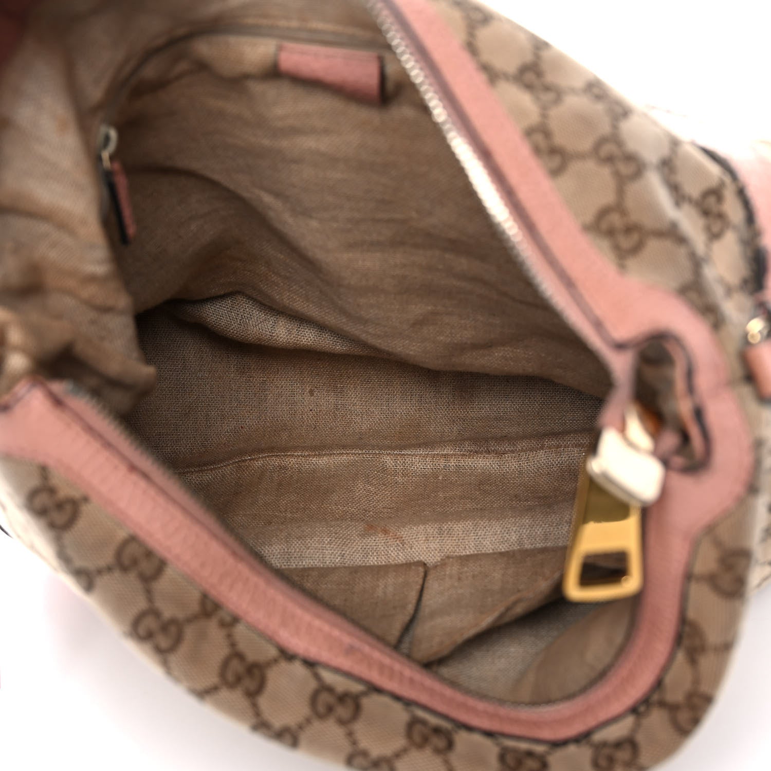 Gucci GG Monogram Large Margaux Hobo Beige Soft Pink 5 of 17