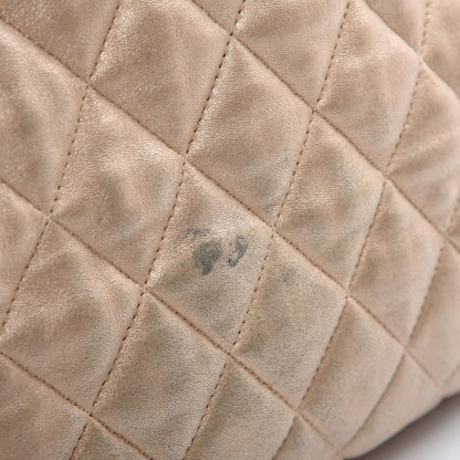 Chanel Metallic Lambskin Coco Cocoon Bowler Light Gold 10 of 15
