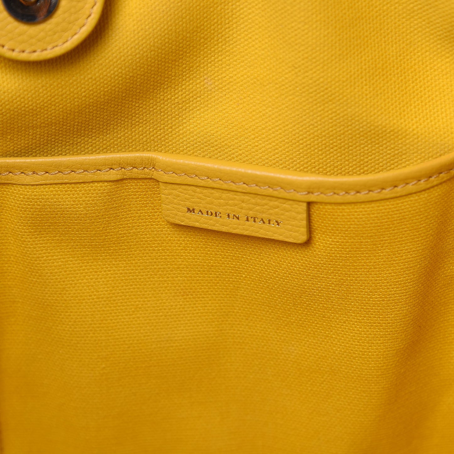Haymarket Check Small Peony Rose Tote Larch Yellow