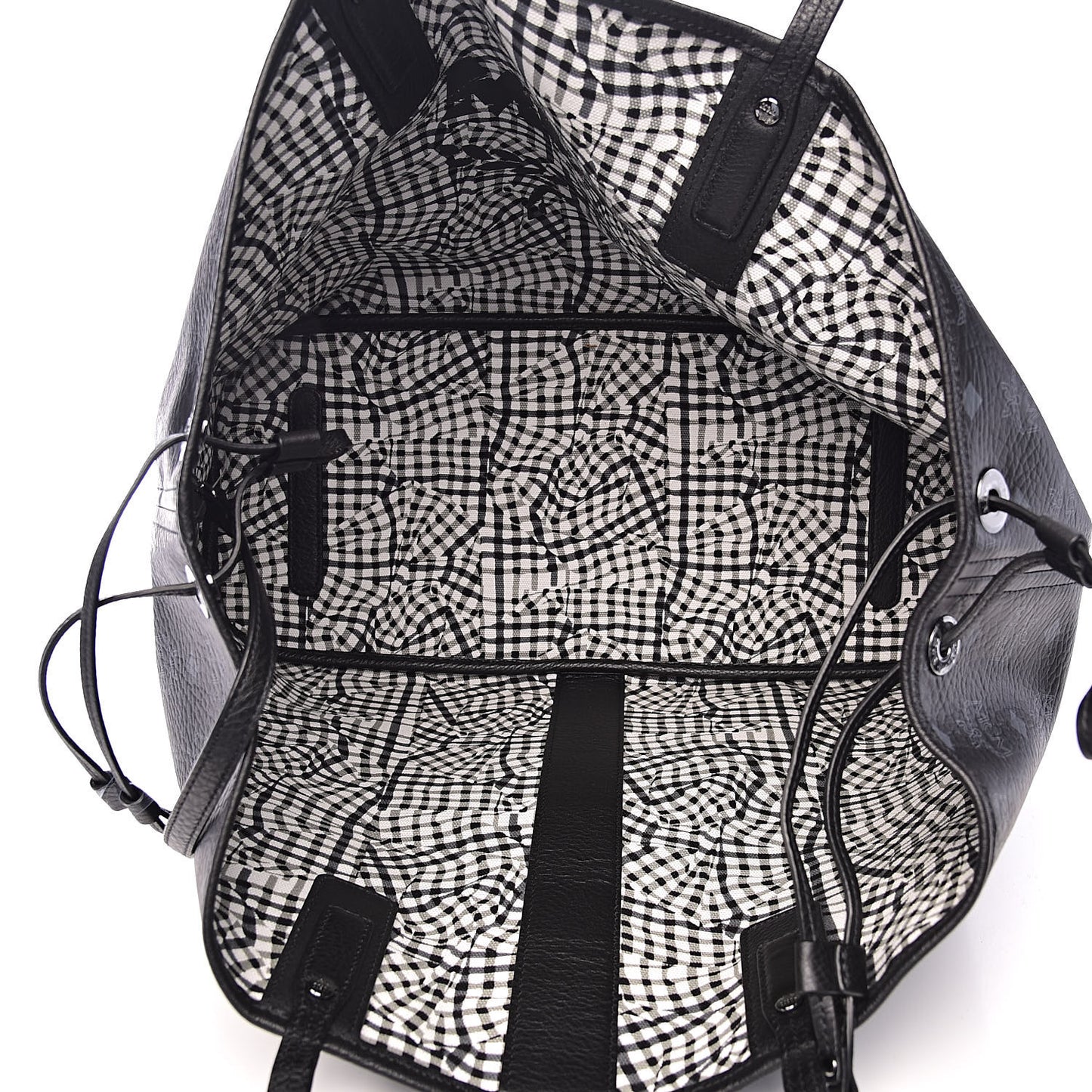 Visetos Large Liz Reversible Shopper Tote Black