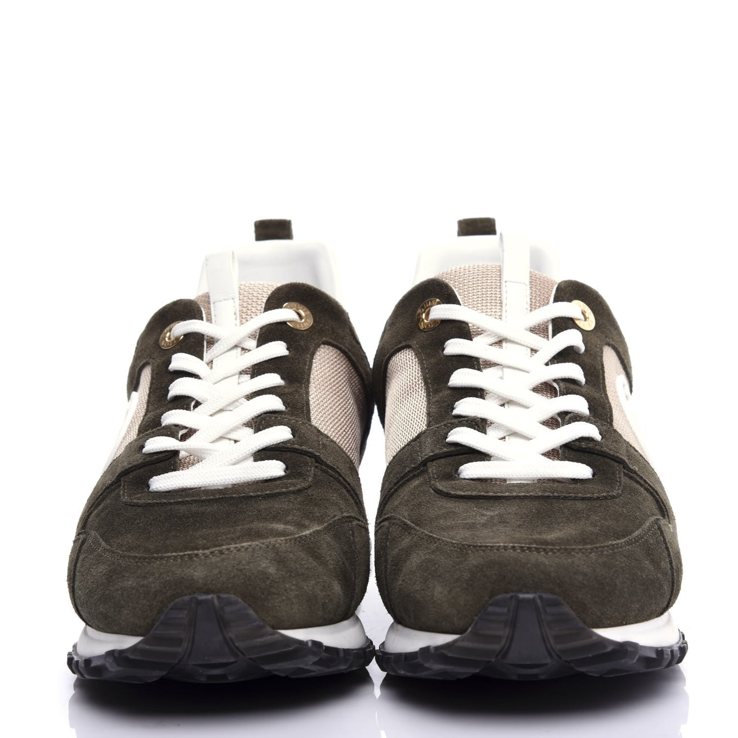 Calfskin Suede Run Away Sneakers 41