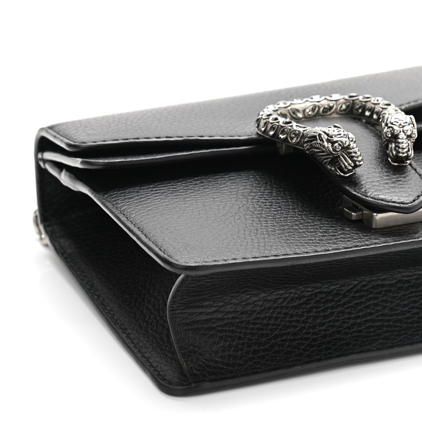 Calfskin Mini Dionysus Shoulder Bag Black