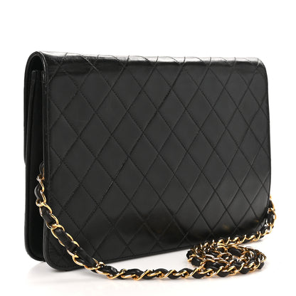 Chanel Lambskin Quilted Small Single Flap Black 3 of 13