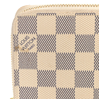Louis Vuitton Damier Azur Zippy Wallet 9 of 10