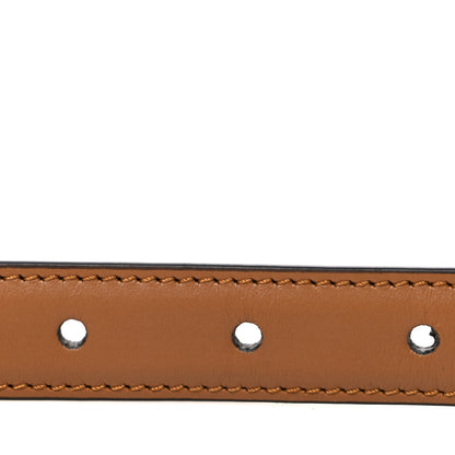 Fendi Vitello Grace 20mm FF Diamonds Belt 70 28 Cuoio 3 of 5