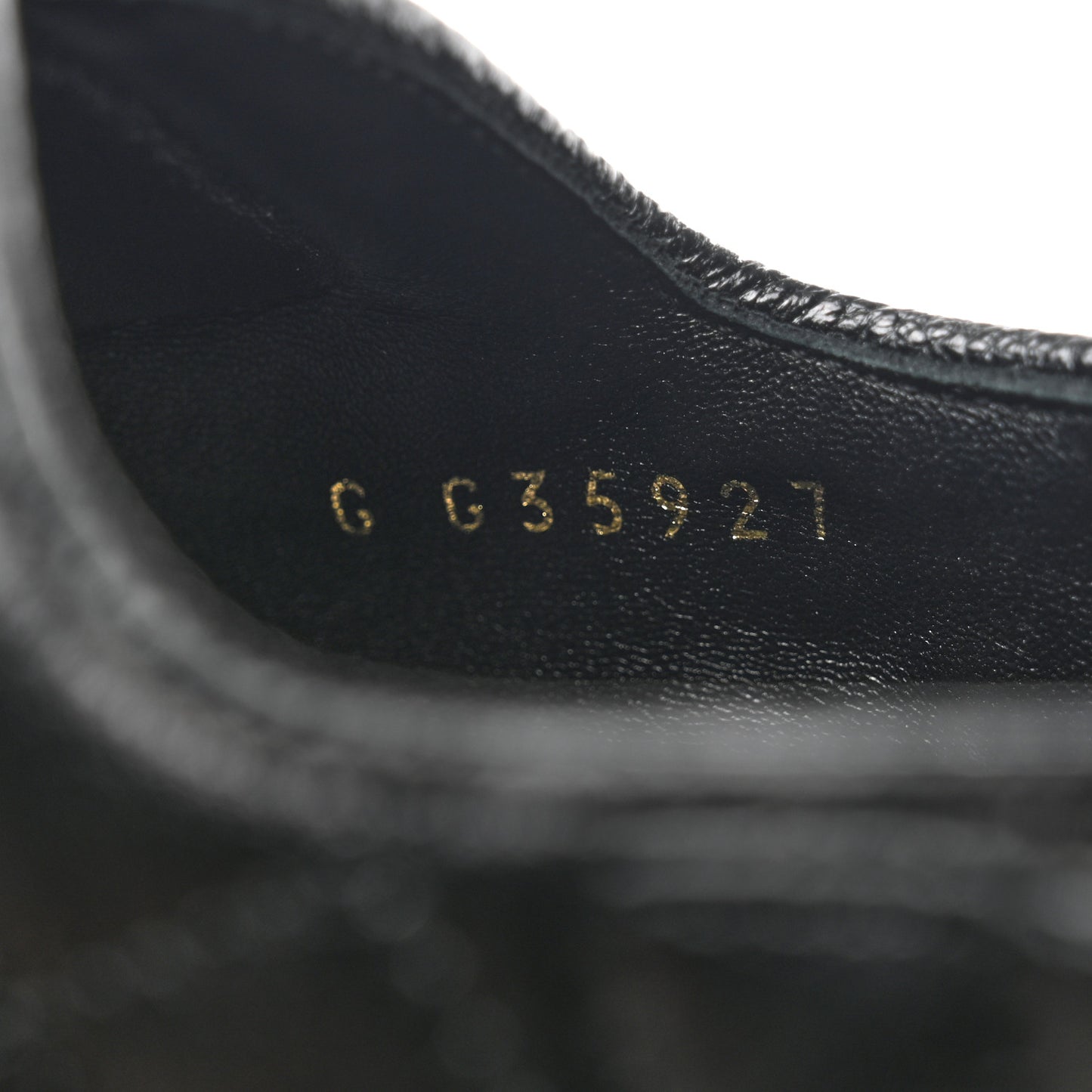 Grained Calfskin Velcro Dad Sandals 39 Black