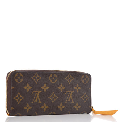 Louis Vuitton Monogram Clemence Wallet Jonquille 3 of 11