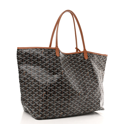 Goyard Goyardine Saint Louis GM Black Gold 3 of 10