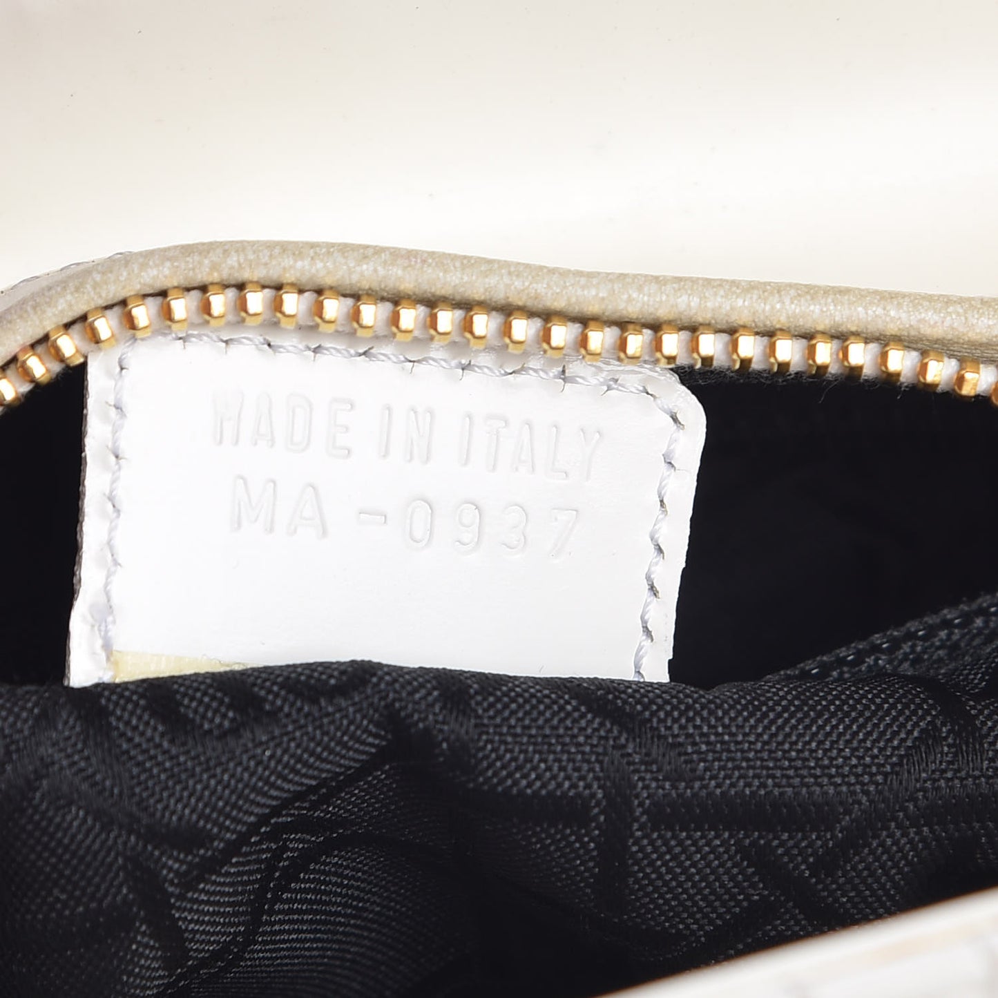 Patent Cannage Medium Lady Dior White