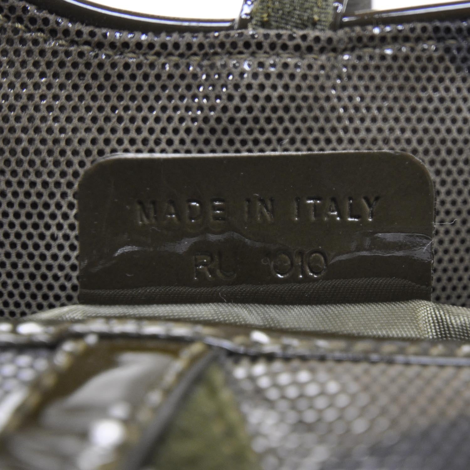 Christian Dior Pixelated Calfskin Camouflage Saddle Bag 8 of 9