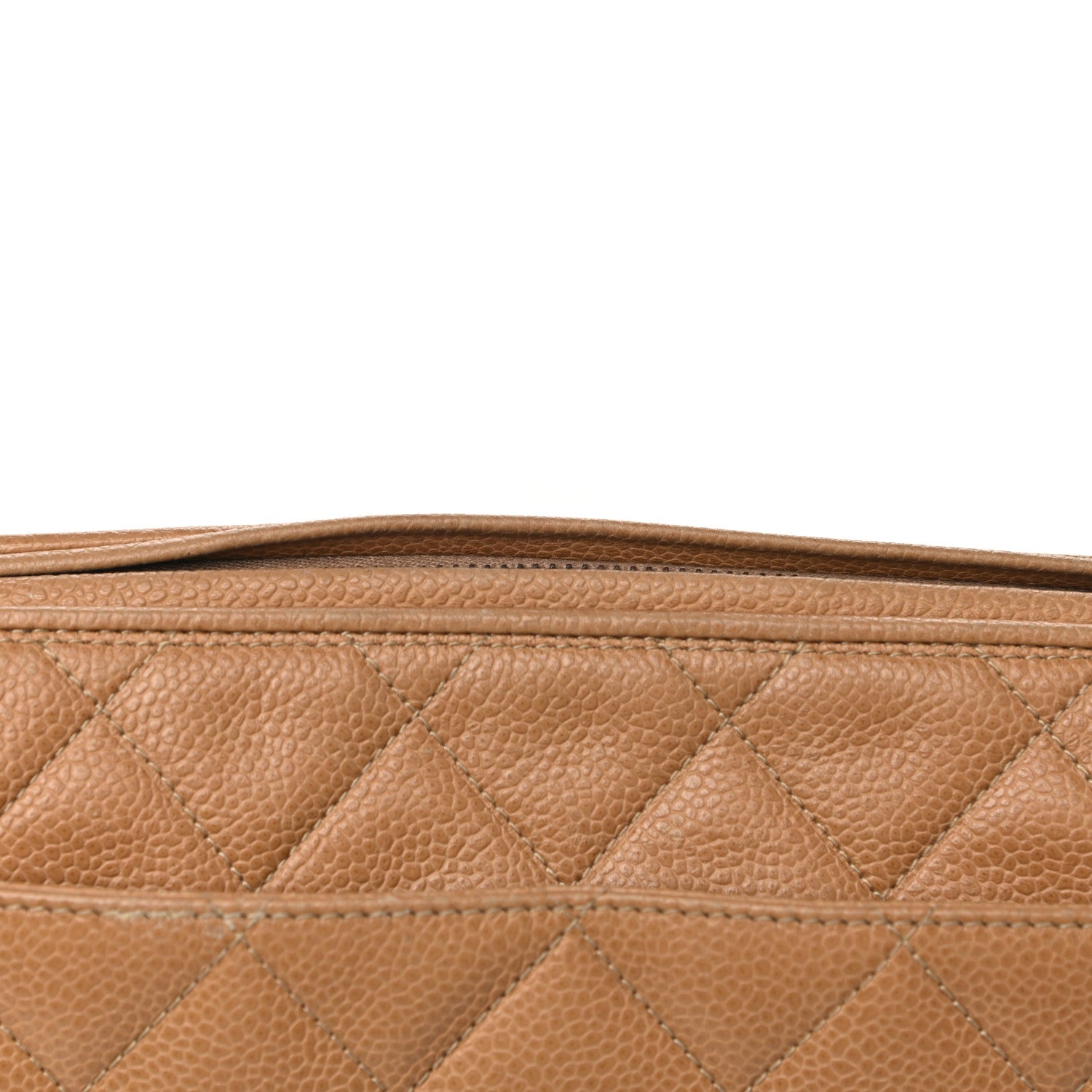 Chanel Caviar Quilted CC Camera Case Beige 16 of 22