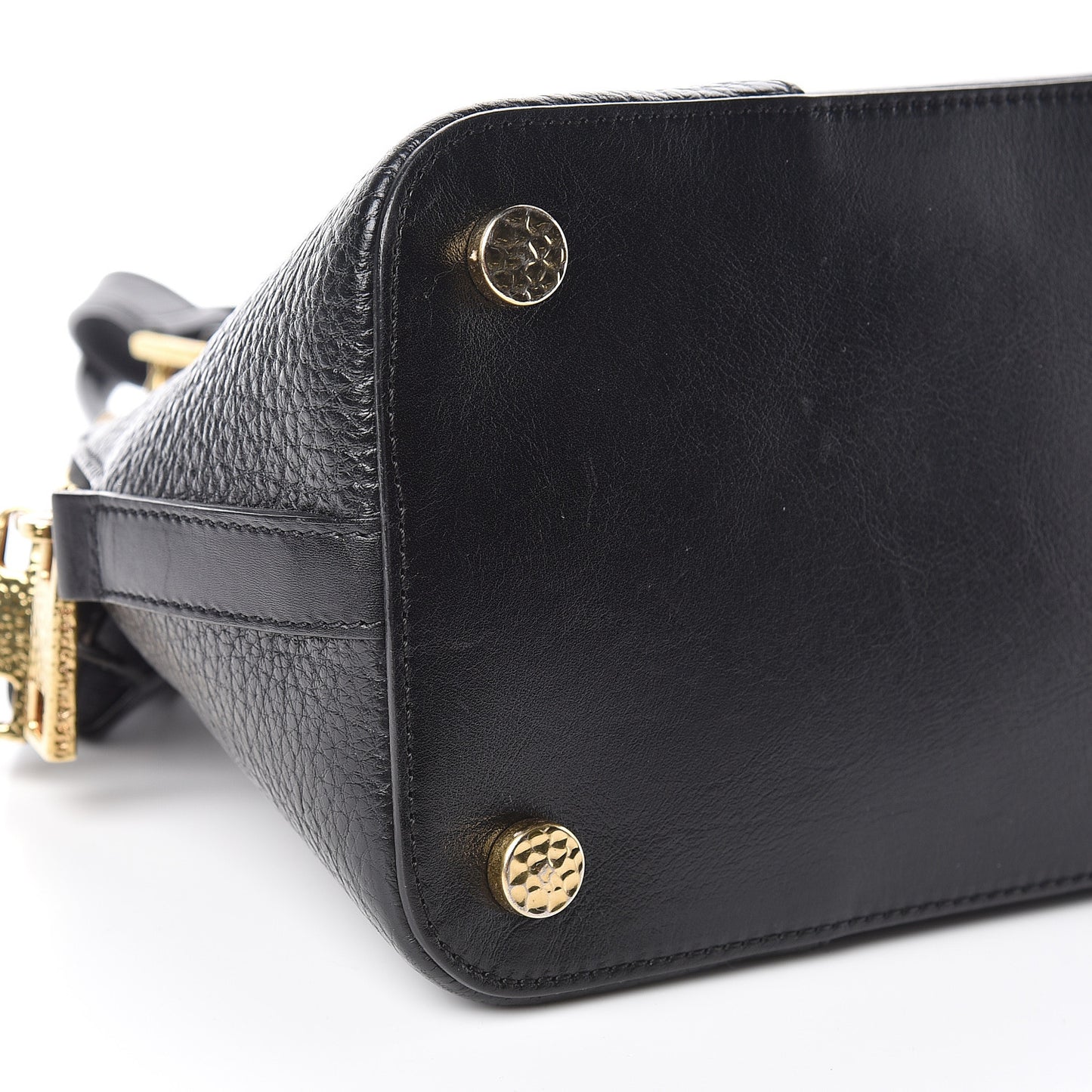 Calfskin Bowery Sutton Satchel Black