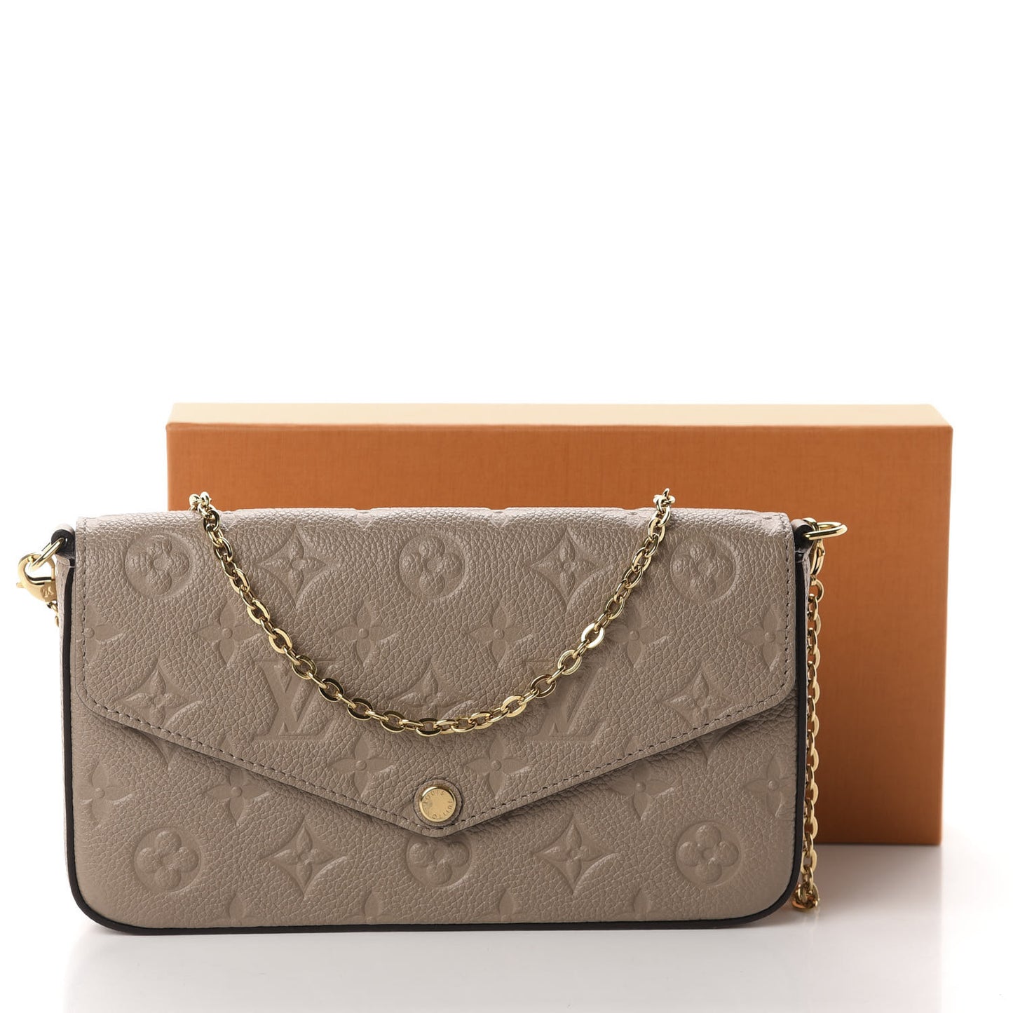 Empreinte Pochette Felicie Chain Wallet Tourterelle