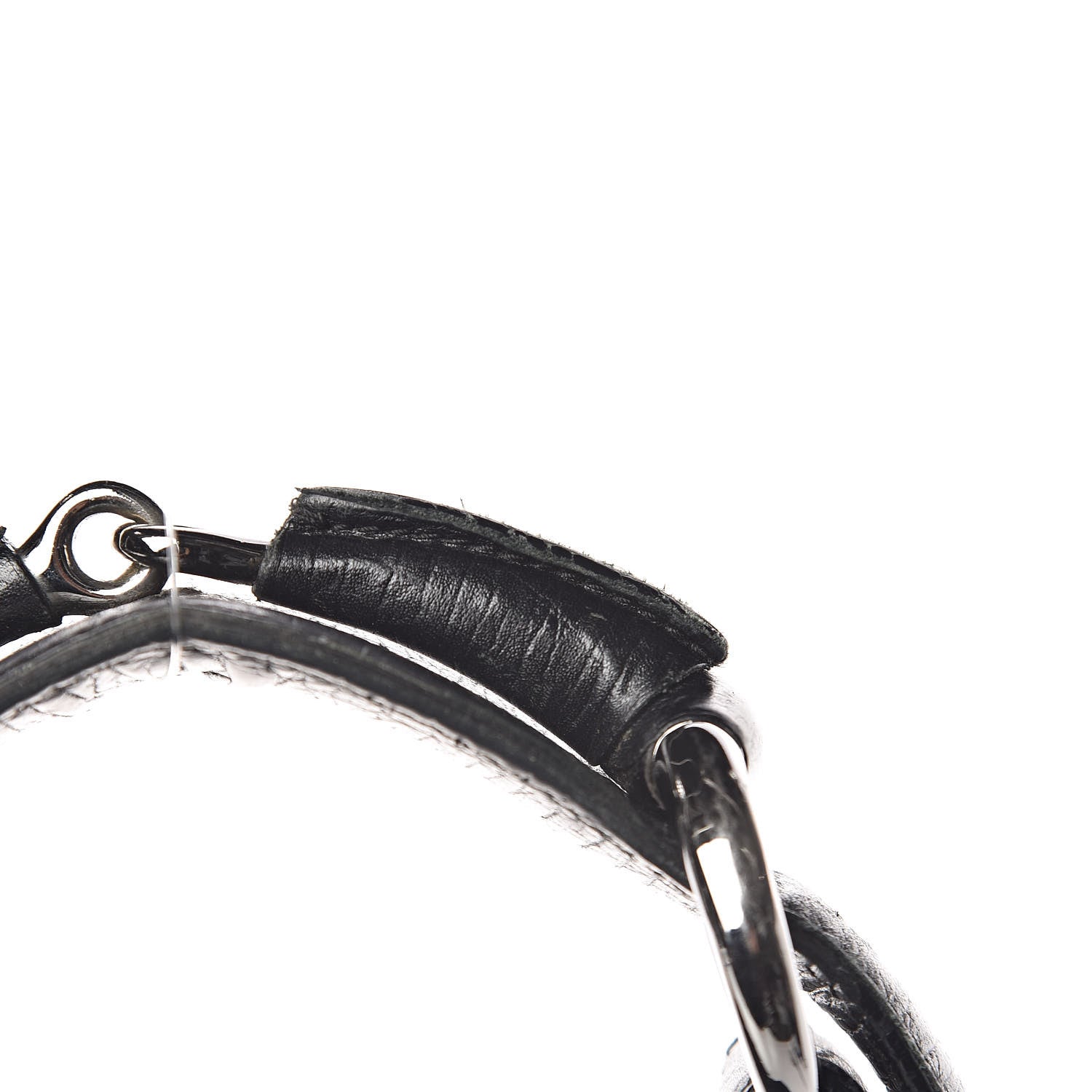 Gucci Monogram Medium Horsebit Chain Hobo Black 13 of 17