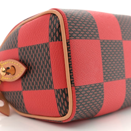 Louis Vuitton Damier Pop Speedy Bandouliere 18 Red 8 of 11