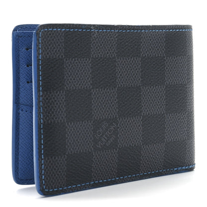 Louis Vuitton Damier Graphite Slender Wallet Blue 3 of 7