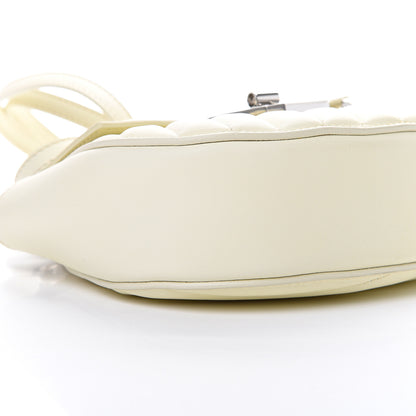 Chloe Calfskin Quilted Mini Drew Bijou Shoulder Bag Natural White 8 of 10