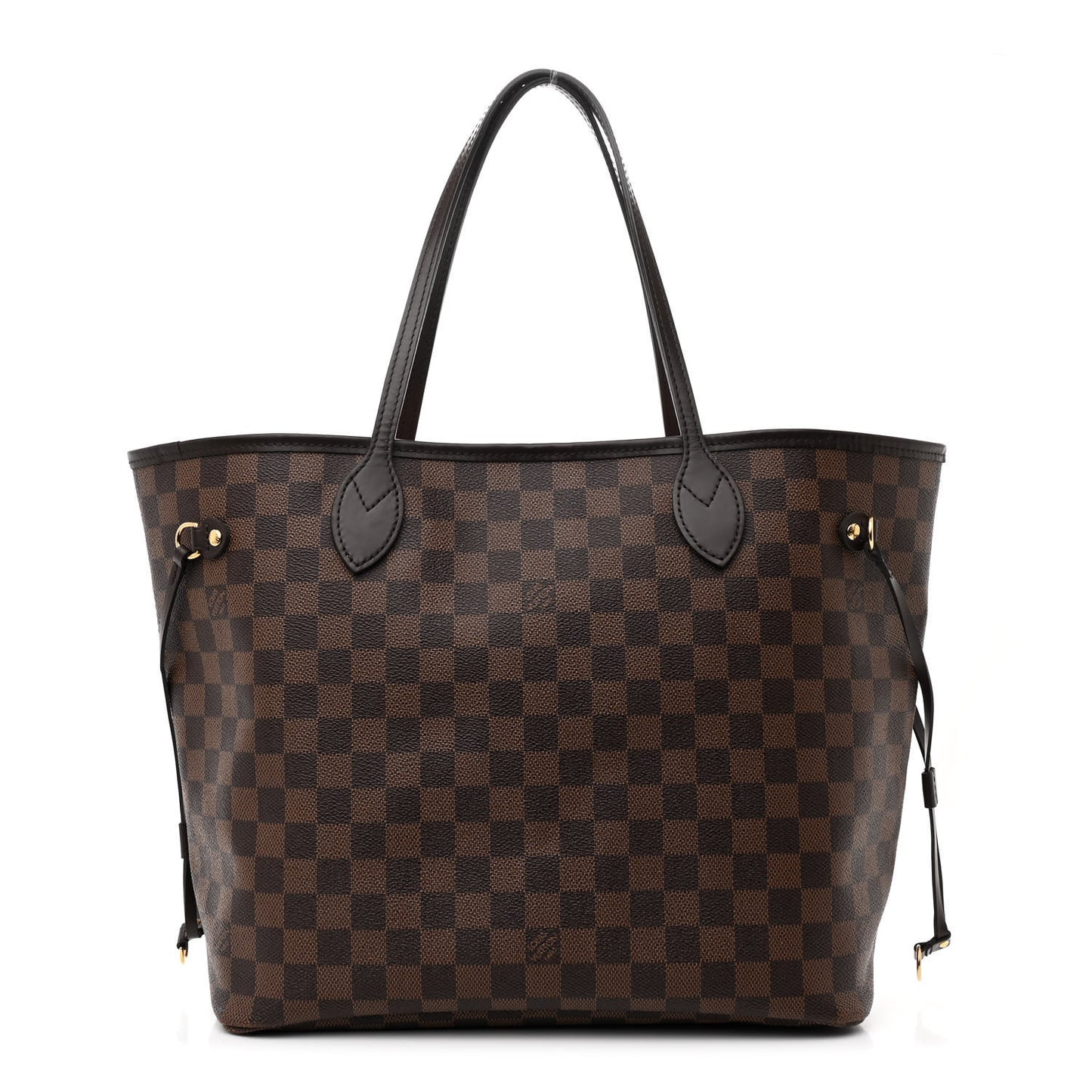 Damier Ebene Neo Neverfull MM Rose Ballerine