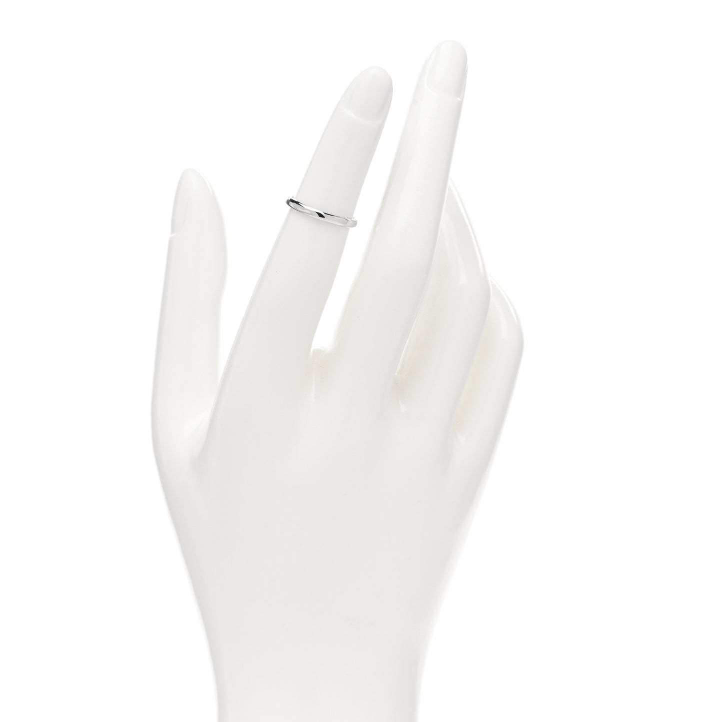 Platinum 2mm Classic Wedding Band Ring 46 3.75