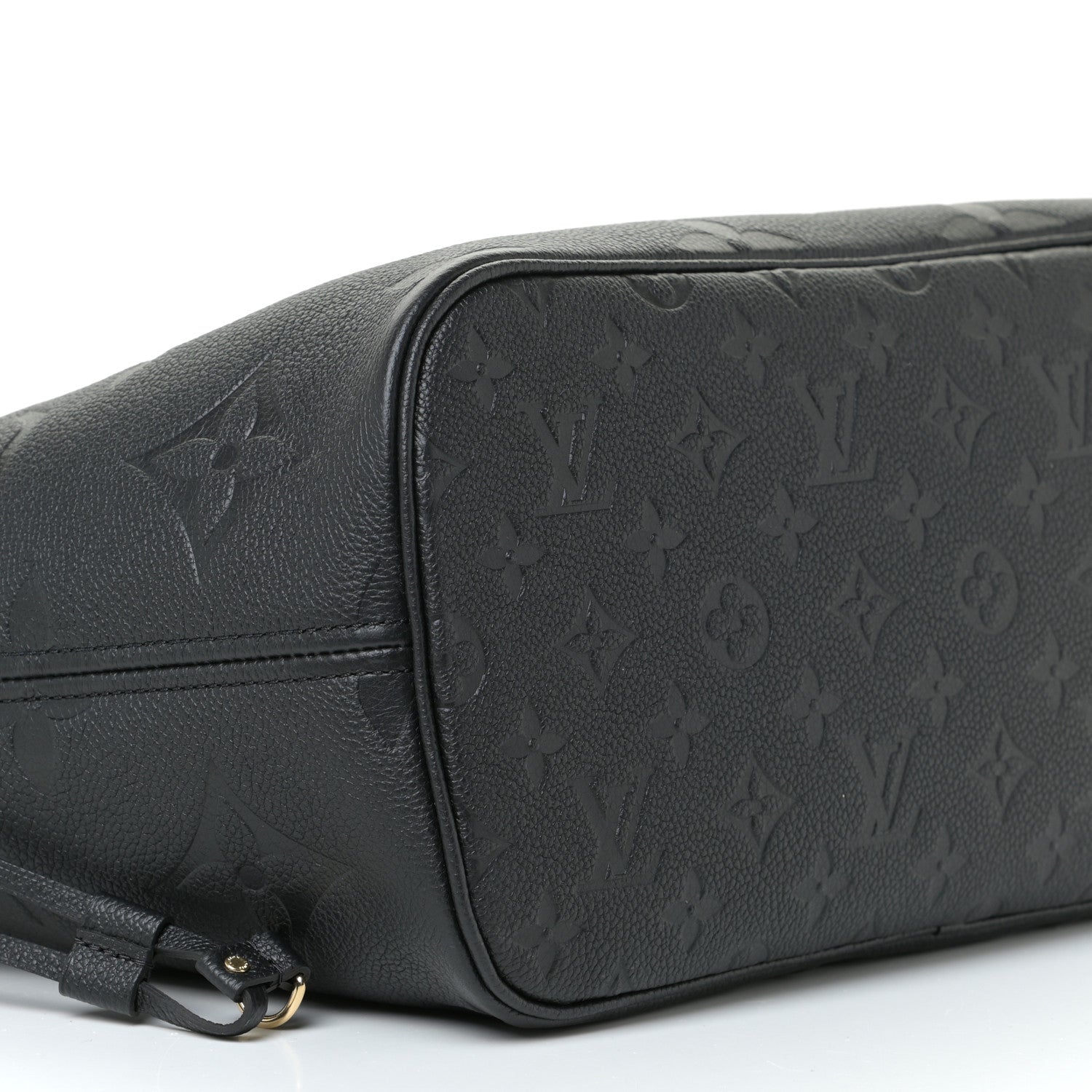 Louis Vuitton Empreinte Monogram Giant Neverfull MM Black 5 of 9