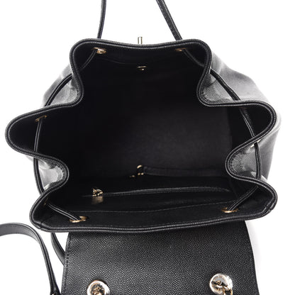 Chanel Caviar Quilted Business Affinity Backpack Black 5 of 10