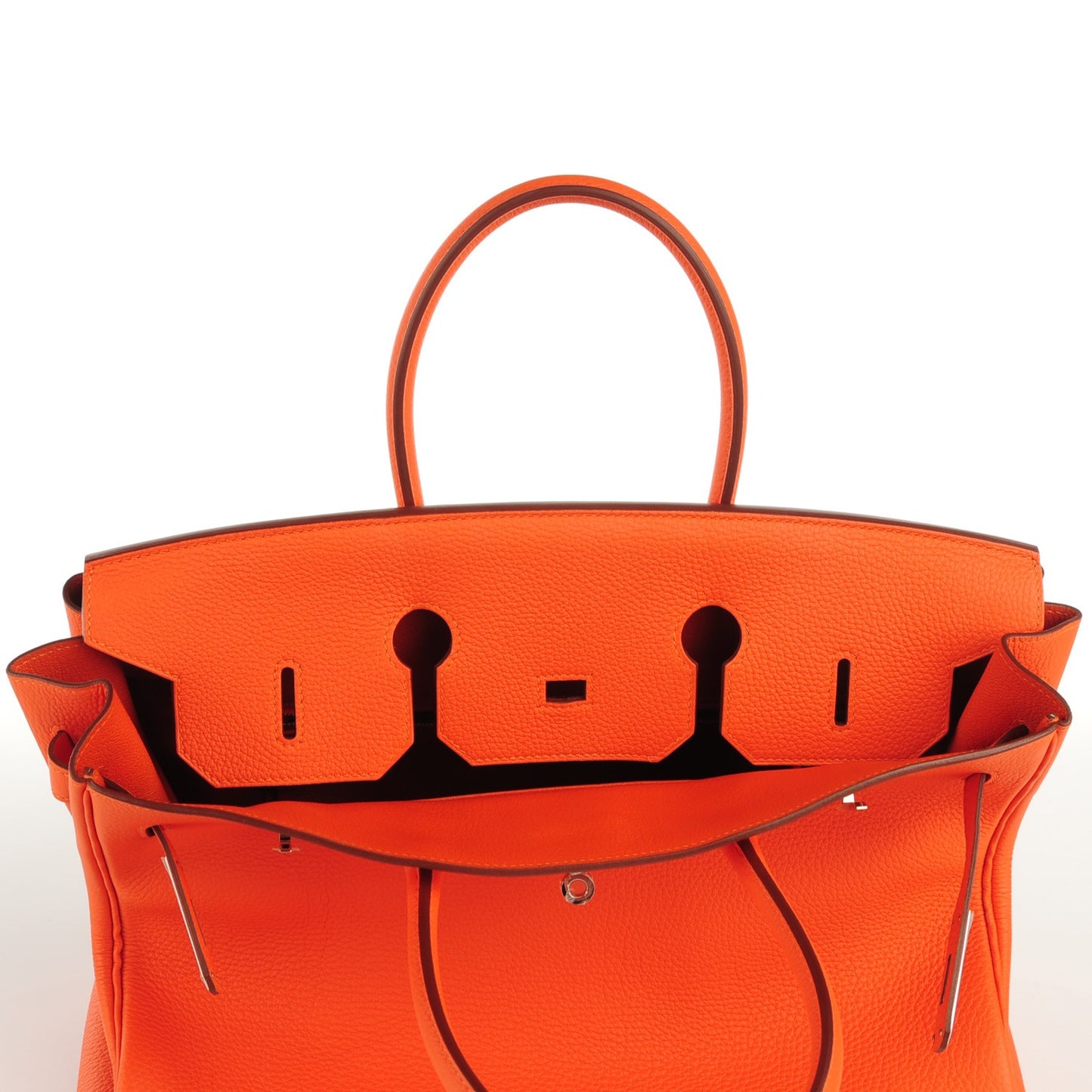 Togo Birkin 35 Feu Orange