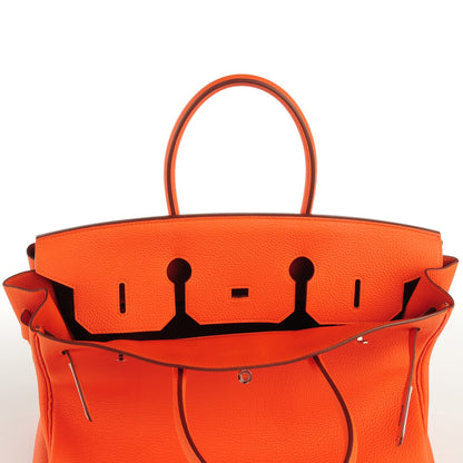Hermes Togo Birkin 35 Feu Orange 6 of 22