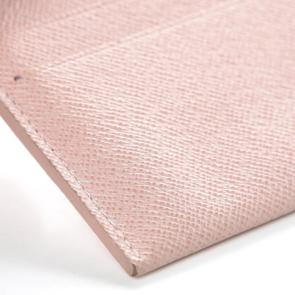 Louis Vuitton Calfskin Felicie Card Holder Insert Rose Ballerine 8 of 9