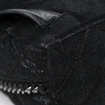 Stella McCartney Shaggy Deer Quilted Small Falabella Backpack Black 10 of 21