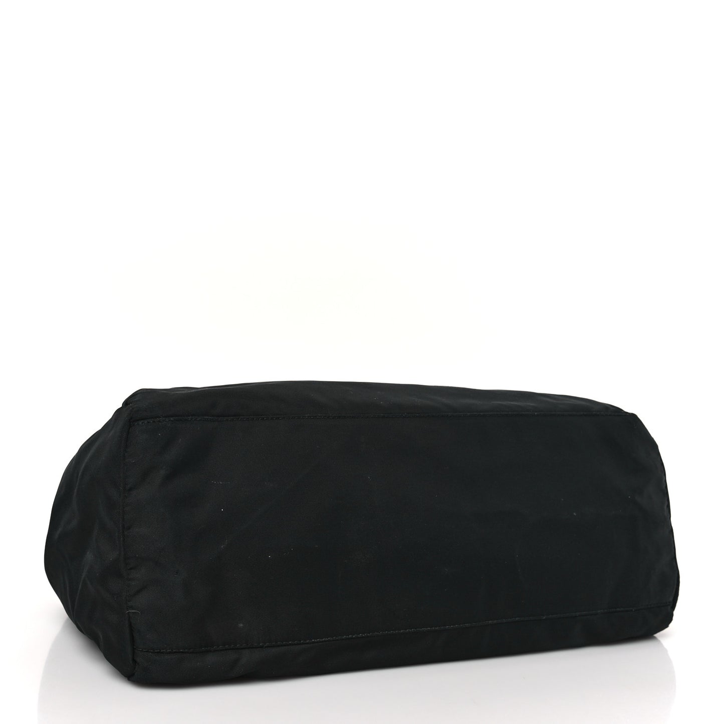 Nylon Tessuto Shopping Tote Black