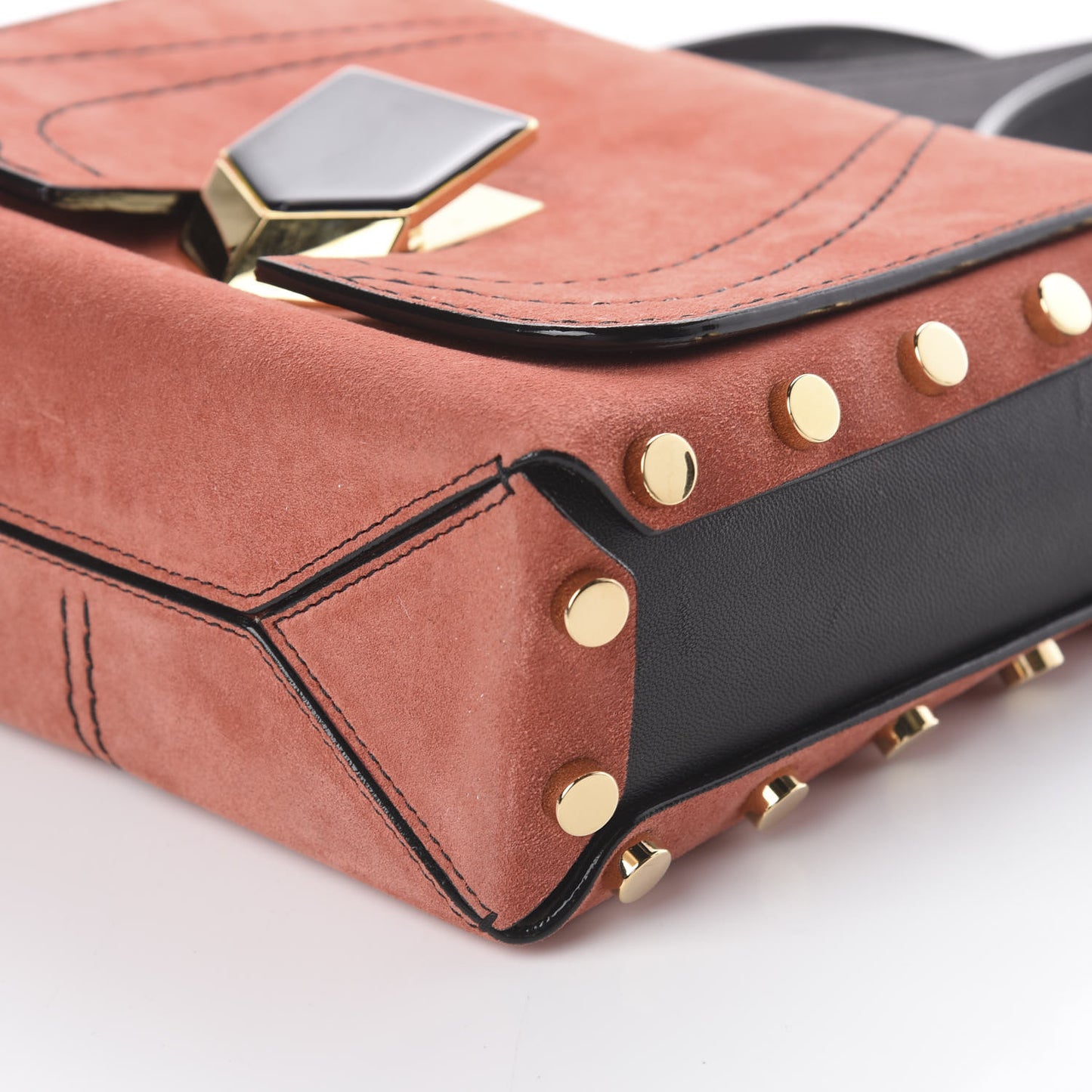 Suede Lockett XB Crossbody Bag Coral